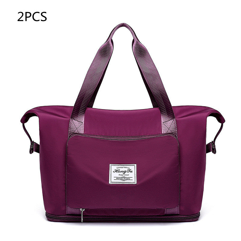 Foldable Large Capacity Women Gym Bags