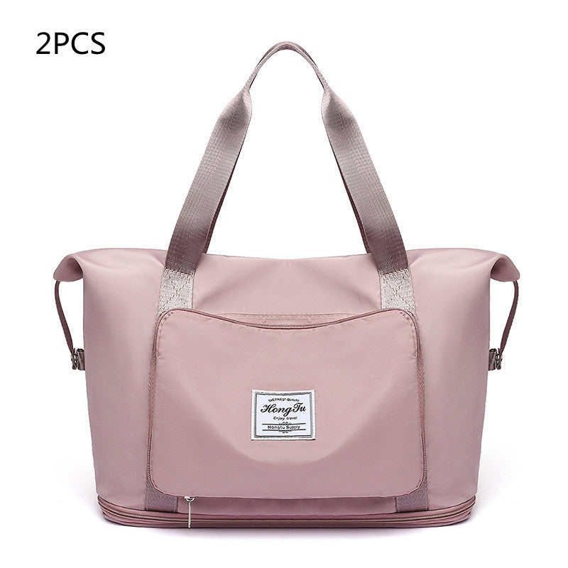 Foldable Large Capacity Women Gym Bags
